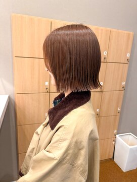 ユウヘアー 千代田橋店(U Hair) 水平ラインボブ