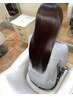 最高峰髪質改善美髪カラー＋最高峰髪質改善美髪トリートメント￥29800→
