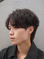 フィフス トウキョウ (fifth TOKYO) 渋谷メンズマッシュウルフカット緩めシャドウパーマルーズパーマ