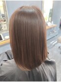 髪質改善ケアでキレイを保つ艶ボブ