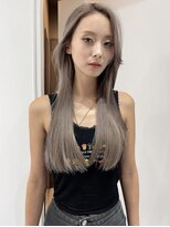 ペレ 梅田(PELE)&nbsp;ミディアムヘア/デザインカラー/フェイスフレーミング/梅田