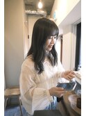 オリーブグレー透明感カラー