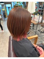ルーナヘアー(LUNA hair)&nbsp;軽めボブイヤリングカラー