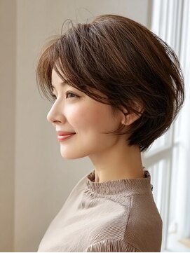 レリーノーブル 西宮北口(RelyNoble) 大人ショートボブ