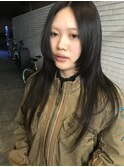 髪質改善トリートメント×韓国風レイヤー透明感グレージュ