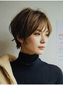 白髪ぼかし脱白髪染め似合わせカット40代50代60代