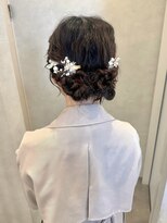 リタ(Lita.)&nbsp;ボブヘアセット/ルーズアップ/お呼ばれヘア/結婚式【新保/青江】