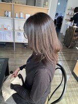 ココロヘアー 住吉店(Cocolo hair)&nbsp;レイヤー×艶カラー