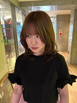 クレア 下北沢(CREA) ダークパープル/ナチュラルショート/夏/ミルクブラウン/下北沢