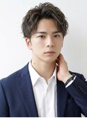 好印象ビジネス×ツイストスパイラルショート◎夏カラー爽やか