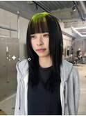 ダークパープル/ナチュラルショート/ミルクブラウン/夏/栄店