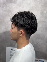スピン 本八幡(SPIN) MEN’S HAIR/サーフカール/刈り上げセンターパート/本八幡