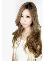 オズ ヘアーアンドトータルビューティー(OZ hair&total beauty) グレージュロング hair ploduce by ozy☆