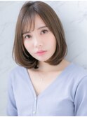 *LOREN*透明感×美肌イルミナカラー30代40代小顔ボブディ