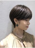 【山方 直也】耳掛け×エッジショート×大人かわいい×モード