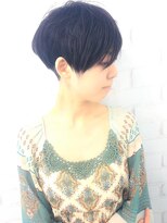 ラウンジ モリオ イケブクロ(Lounge MORIO Ikebukuro) 【morio池袋】大人かわいい黒髪ツーブロック刈り上げショート