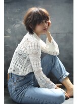 ボーテコンシェル 錦糸町(beaute concier)&nbsp;無造作ルーズマッシュウルフボブ【錦糸町 beaute concier】