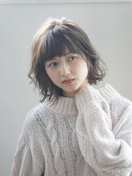 ロッカ(LOCCA) 骨格診断ウェーブ、ナチュラル/ゆるふわボブスタイル