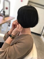 ヘアメイク ミッカ(HAIR MAKE MICCA)&nbsp;乾かすだけで楽しむノンスタイルボブ　石原 ダイスケ