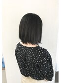 ダークアッシュボブ