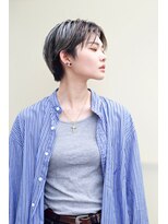 レンジシ オモテサンドウ(RENJISHI omotesando) ローライトが可愛いハンサムショート
