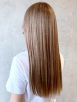 アイティー バイ アルバム 中野店(IT by ALBUM) ナチュラルブラウン_オリーブカラーハイライトカラー_ba305053