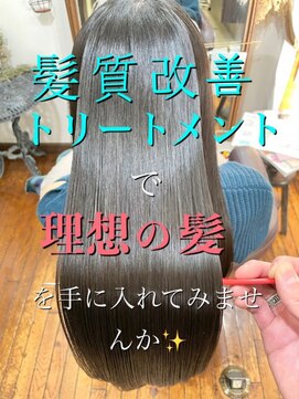 美容室 メザミー MESAMIES 20代30代40代髪質改善トリートメントN.ハイライトカラー（松本）