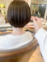 キャンバス バイ ネオリーブ 横浜西口(Canvas by neo.)&nbsp;大人かわいい小顔丸みのあるショートボブ　20代30代40代