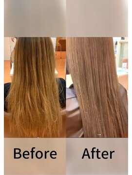ヘアーメイクポリッシュ 西向日店 ハーブカラー×艶髪ストレート