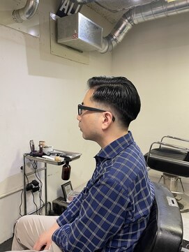 メリケンバーバーショップ フクオカ(MERICAN BARBERSHOP FUK) こだわりビジネスローフェード