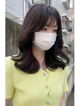 ミレバイジェニー (mirae by geny) エギョモリでくびれヘアがかわいい韓国ヘアーs