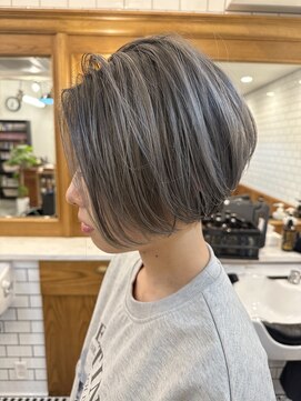 リフル 八王子(RIFULL) ハイライト　アッシュグレー　ホワイトミルクティー　レイヤー