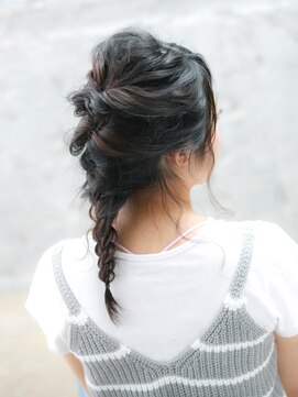 ヘアーショップ エヌアンドエー 越谷店(hair shop N&A) ショコラアッシュ・ヘルシースタイル・ふんわりカール