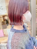 ネオリーブ アンド 渋谷店(Neolive &)&nbsp;斜めバング/グレージュカラー/シルキーベージュ/韓国/渋谷