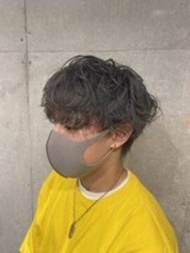 アース 川崎店(HAIR&MAKE EARTH) シルバーマッシュ×ニュアンスパーマ