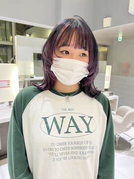 クラメールパリ 福岡(Kraemer Paris) くびレイヤーエモージュデザインカラーシルキーベージュミディ