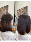 髪質改善ストレート