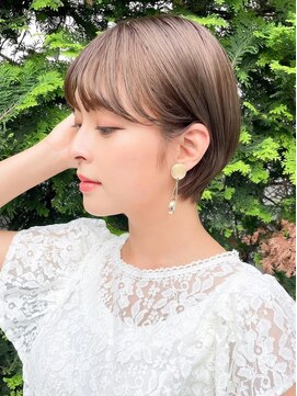 ロンドホットリップ 立川(Lond hot lip) 【北原翔】ショート/顔まわり/丸み/マッシュ/縮毛矯正/前髪/立川