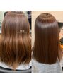 ジーナ 池袋(Zina) 縮毛の一つ一つの技術にこだわりを持って施術しています^_^