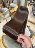高難易度ジュエリーシステム縮毛矯正でツヤッツヤ艶髪に変身♪