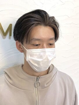 エルモ(ELMO.) フェイスフレミングカラー メンズセンターパートスタイル