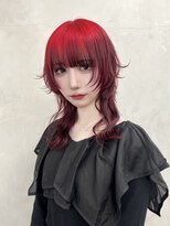 スノットバイガルテ(SNOT by GARTE) ウルフカット/デザインカラー/ルーツカラー/中性ヘア/