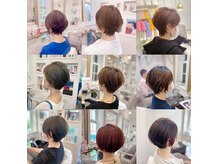 イリス はるひ野(iiris)の雰囲気（シルエット命の大人ショートヘア♪豊富な経験とカット技術◎）