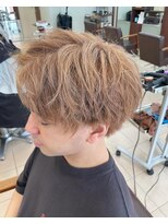 ヘア ルミナス バイ フォルテ(HAIR LUMINAS by FORTE) メンズ/ハイトーン/ブリーチ/ダブルカラー/学割U24/カラー