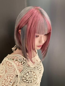 ヌル 原宿店(Null) セクションカラー[デザインカラー/エンドカラー/ルーツカラー]