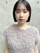 【GARDEN武田】秋のラベンダーグレージュボブ