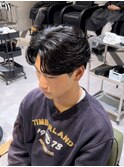 フェザーパーマ フェザーショート メンズパーマ 新宿
