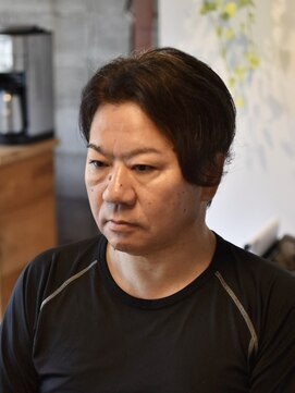 リム メンズヘア(LIM men's hair) 大人センターパートミニウルフ【メンズカット/メンズヘア】