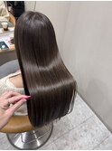 絹髪 髪質改善トリートメント 縮毛矯正 艶 三宮
