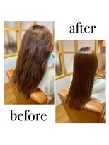 月と星&nbsp;髪質改善縮毛矯正